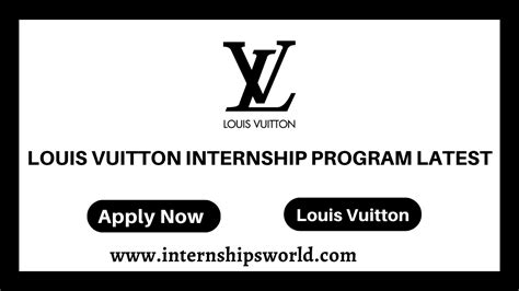 louis vuitton internship summer 2023|2025 Louis Vuitton Internship .